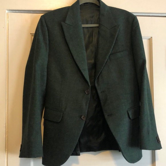 Studio Suits Other - Men’s brand new bottle green herringbone tweed suit